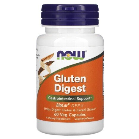 Now Foods Gluten Digest - 60 Capsule (Digestia glutenului)